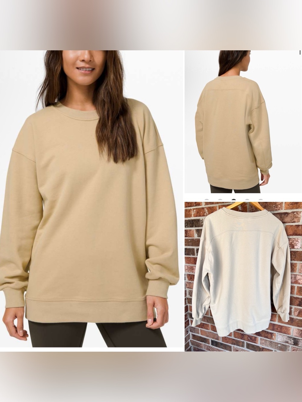 Lululemon  2020 Perfectly Oversized Crew EUC